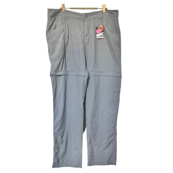 Mountain Hardware Castil Convertible Pants Size 16 Gray Hiking Outdoor Womens - Picture 3 of 12